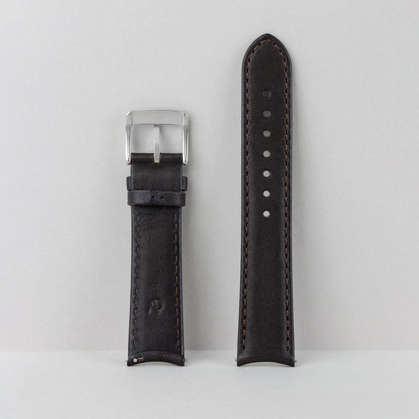 20 mm - Brown Leather strap